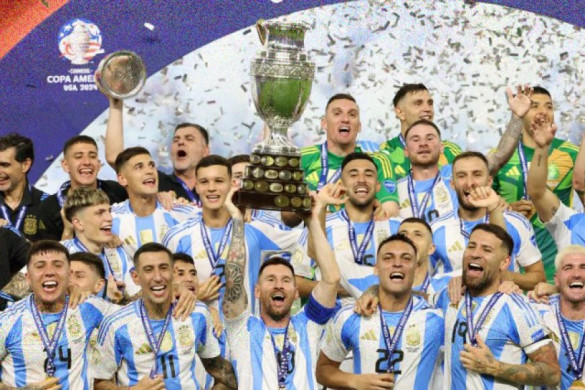 Argentina wins record 16th Copa America title