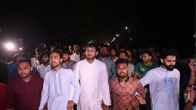 Chhatra Dal Holds Protest Rally on Campus After Boycotting Jaksu Election