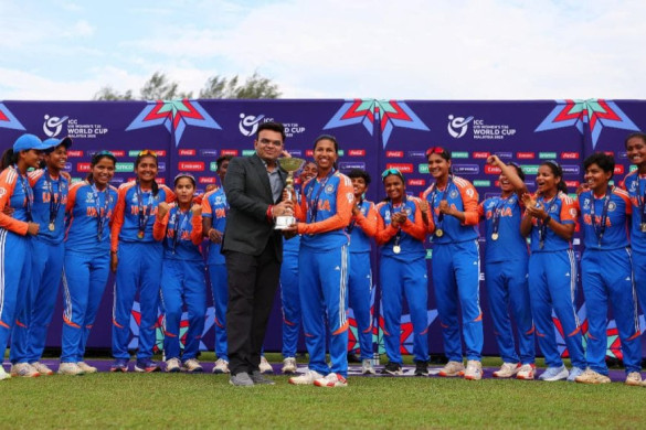 BCCI Announces INR 5 Crore Prize Money for India's ICC U19 Women's T20 World Cup 2025 Winning Squad and Support Staff