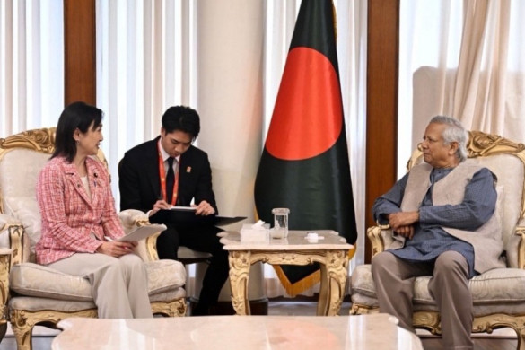Courtesy Call on Dr. Yunus, Chief Advisor of the Interim Government of Bangladesh