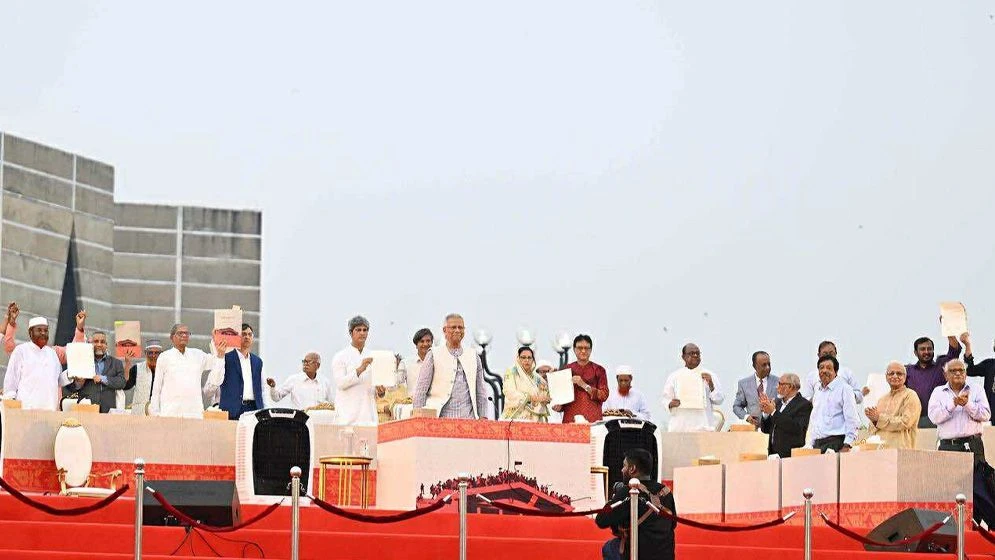 25 Political Parties Sign July Charter, NCP Absent